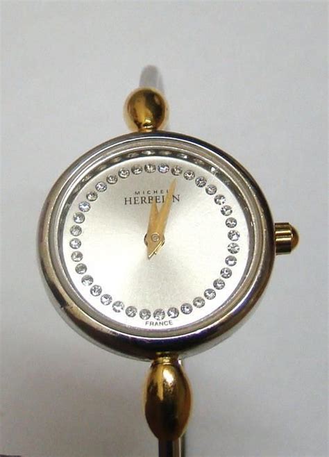 fake michel herbelin bangle watch|michel herbelin identification.